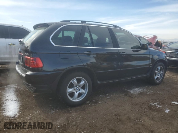 2003 BMW X5 4.4i with VIN 5UXFB33573LH45622, listed as a Copart auction lot 41881325 with 128,941 mi miles and Clean Title. Bid and sale history available at carsss.com. Image 3.
