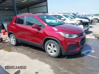 2021 Chevrolet Trax LT with VIN KL7CJLSM3MB373102, listed as a IAAI auction lot 42485106 with 64,225 mi miles and . Bid and sale history available at DreamBid. Image 1.