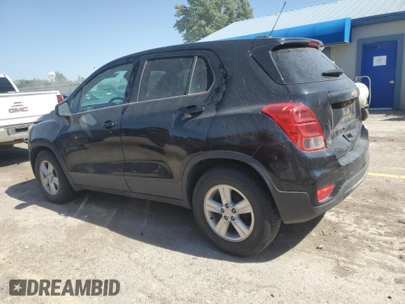 2020 Chevrolet Trax LS z VIN KL7CJKSB7LB021423, wystawiony jako Copart lot #57650815 z przebiegiem 60 282 mil mil oraz Szkoda całkowita • Salvage title. Historia ofert i sprzedaży dostępna na DreamBid. Obrazek 2.