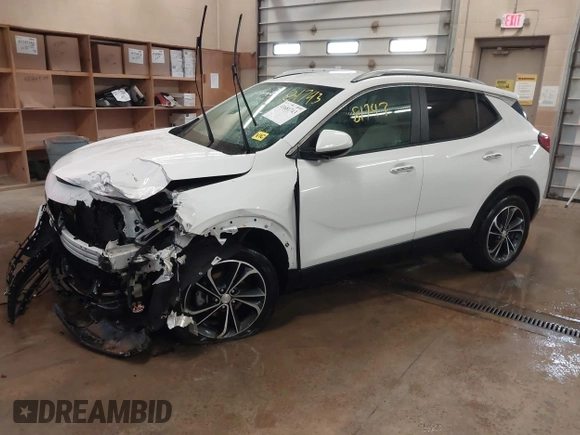 2021 Buick Encore GX Select с VIN KL4MMESL4MB155293, выставлен на аукционе IAAI как лот 41681743 с пробегом 38 358 миль миль и . История ставок и продаж доступна на DreamBid. Изображение 17.