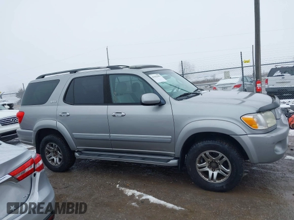 2005 Toyota Sequoia SR5 with VIN 5TDBT44A95S257043, listed as a IAAI auction lot 41562983 with 213,197 mi miles and . Bid and sale history available at DreamBid. Image 13.