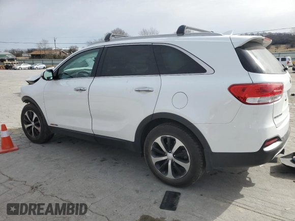 2017 Kia Sorento EX with VIN 5XYPHDA58HG249452, listed as a Copart auction lot 48402245 with Not Provided miles and Salvage Title. Bid and sale history available at DreamBid. Image 2.