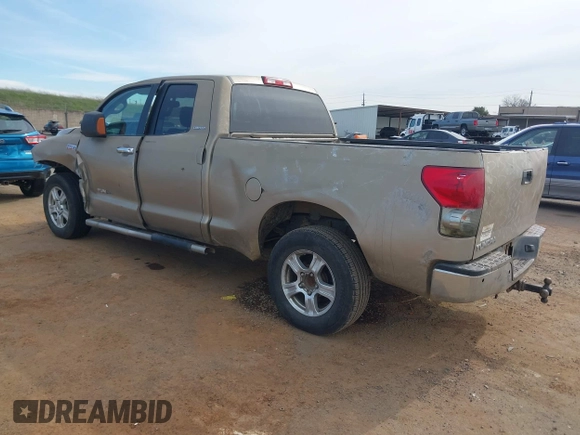 2007 Toyota Tundra Limited z VIN 5TBRV58197S452452, wystawiony jako IAAI lot #41554699 z przebiegiem 240 695 mil mil oraz . Historia ofert i sprzedaży dostępna na DreamBid. Obrazek 3.