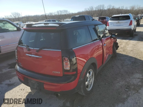 2011 MINI Clubman with VIN WMWZF3C5XBTY00222, listed as a Copart auction lot 49481465 with 110,731 mi miles and Salvage Title. Bid and sale history available at DreamBid. Image 3.