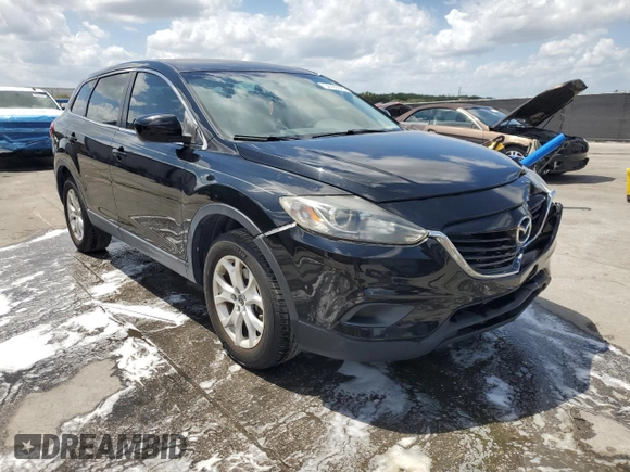 2013 Mazda CX-9 Touring with VIN JM3TB2CA5D0420017, listed as a Copart auction lot 54499845 with 89,556 mi miles and Salvage Title. Bid and sale history available at carsss.com. Image 4.