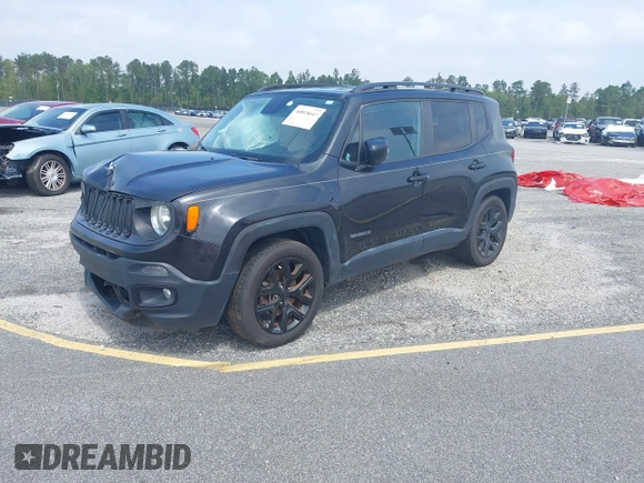 2018 Jeep Renegade Latitude with VIN ZACCJABB7JPJ44622, listed as a IAAI auction lot 40818647 with 101,137 mi miles and . Bid and sale history available at DreamBid. Image 17.