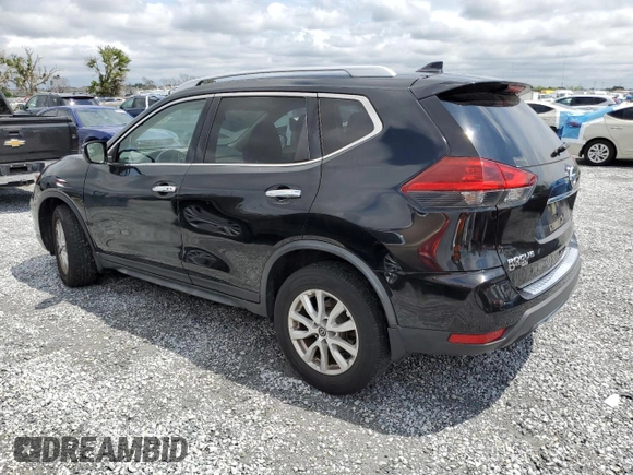 2018 Nissan Rogue SV with VIN JN8AT2MV9JW349335, listed as a Copart auction lot 52323385 with 74,461 mi miles and Salvage Title. Bid and sale history available at carsss.com. Image 2.