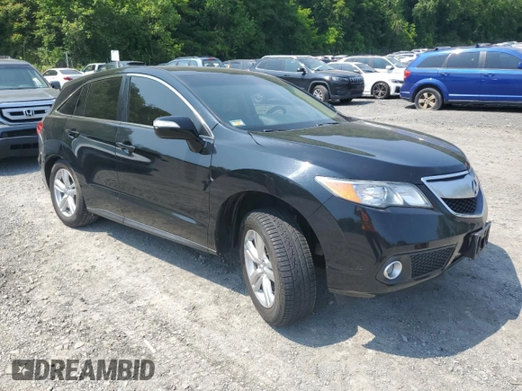 2014 Acura RDX Technology with VIN 5J8TB4H5XEL021234, listed as a Copart auction lot 58979175 with 122,369 mi miles and Salvage title. Bid and sale history available at DreamBid. Image 4.