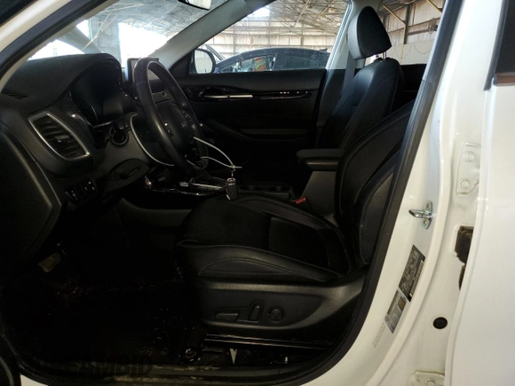 2023 Kia Seltos SX with VIN KNDETCA21P7356246, listed as a Copart auction lot 61078205 with 75,612 mi miles and Salvage title. Bid and sale history available at DreamBid. Image 7.
