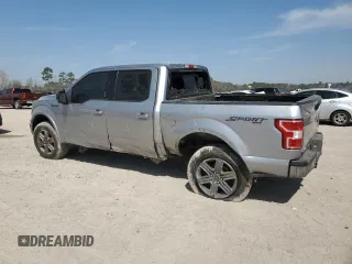 2020 Ford F-150 XL with VIN 1FTEW1E56LKE93027, listed as a Copart auction lot 48920305 with 161,133 mi miles and Salvage Title. Bid and sale history available at carsss.com. Image 2.