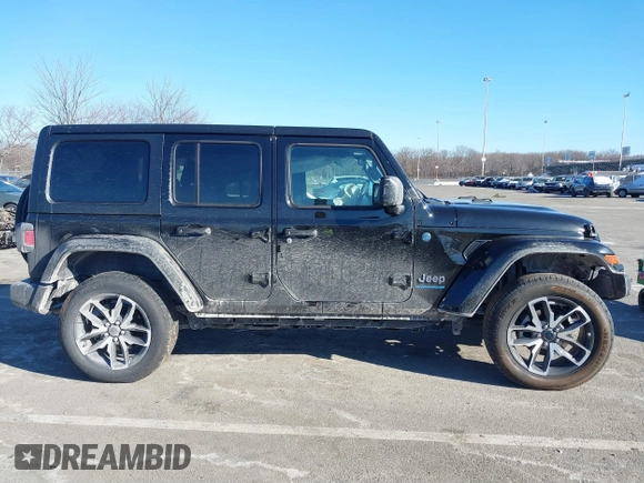 2024 Jeep Wrangler Willys с VIN 1C4RJXN64RW162279, выставлен на аукционе IAAI как лот 41464424 с пробегом 12 928 миль миль и . История ставок и продаж доступна на DreamBid. Изображение 13.