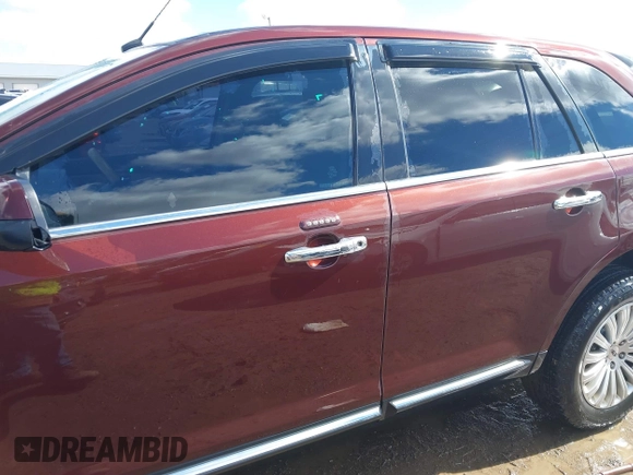 2012 Lincoln MKX with VIN 2LMDJ6JK6CBL03739, listed as a IAAI auction lot 41729616 with 117,066 mi miles. Bid and sale history available at carsss.com. Image 15.