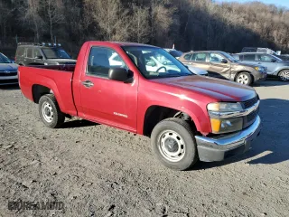 2005 Chevrolet Colorado Z85 with VIN 1GCCS148258215420, listed as a Copart auction lot 87741045 with 74,167 mi miles and Salvage Title. Bid and sale history available at carsss.com. Image 4.