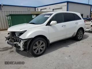 2012 Acura MDX Advance with VIN 2HNYD2H66CH530611, listed as a Copart auction lot 63283025 with 115,338 mi miles and Salvage title. Bid and sale history available at DreamBid. Image 1.