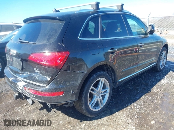 2016 Audi Q5 Premium Plus with VIN WA1L2AFP3GA132833, listed as a IAAI auction lot 41628065 with 139,877 mi miles. Bid and sale history available at carsss.com. Image 4.