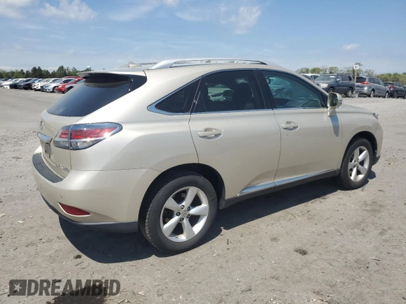 2013 Lexus RX 350 with VIN 2T2BK1BA5DC219848, listed as a Copart auction lot 53986685 with 154,784 mi miles and Salvage Title. Bid and sale history available at DreamBid. Image 3.