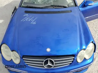 2005 Mercedes-Benz CLK-Class AMG with VIN WDBTK76G55T048893, listed as a Copart auction lot 80762754 with 0 mi miles and Salvage Title. Bid and sale history available at carsss.com. Image 11.