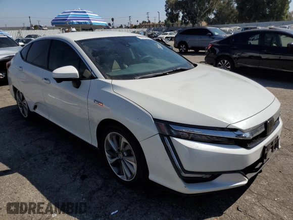 2018 Honda Clarity Plug-In Hybrid with VIN JHMZC5F15JC012817, listed as a Copart auction lot 73010304 with 158,492 mi miles and Salvage Title. Bid and sale history available at carsss.com. Image 4.