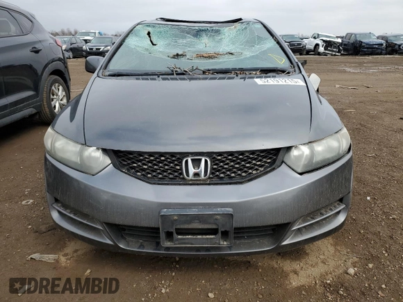 2011 Honda Civic Cpe EX with VIN 2HGFG1B81BH512770, listed as a Copart auction lot 52191215 with 137,217 mi miles and Salvage Title. Bid and sale history available at carsss.com. Image 5.