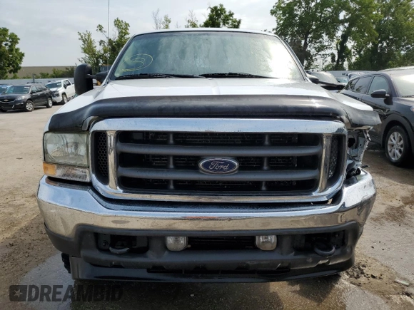 2004 Ford Super Duty F-250 XL with VIN 1FTNW21P14EA23582, listed as a Copart auction lot 62658954 with 205,382 mi miles and Salvage Title. Bid and sale history available at carsss.com. Image 5.