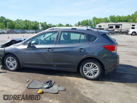 2018 Subaru Impreza Premium with VIN 4S3GTAD60J3705407, listed as a IAAI auction lot 42109867 with 74,014 mi miles and . Bid and sale history available at DreamBid. Image 14.