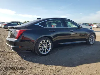 2021 Cadillac CT5 Premium Luxury with VIN 1G6DN5RK2M0108486, listed as a Copart auction lot 87354264 with 39,695 mi miles and Salvage Title. Bid and sale history available at carsss.com. Image 3.