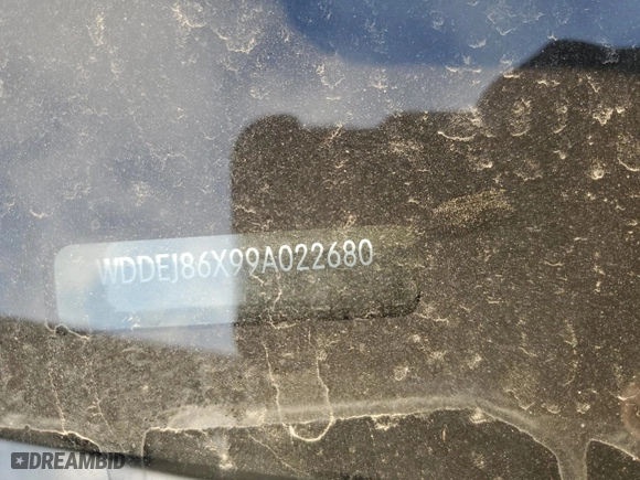 2009 Mercedes-Benz CL-Class 5.5L V8 with VIN WDDEJ86X99A022680, listed as a Copart auction lot 69120444 with NaN miles and Salvage Title. Bid and sale history available at carsss.com. Image 12.