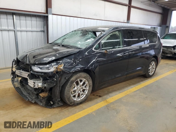 2023 Chrysler Pacifica Touring L with VIN 2C4RC1BG3PR582271, listed as a Copart auction lot 51644595 with 57,930 mi miles and Salvage title. Bid and sale history available at DreamBid. Image 1.