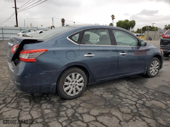 2014 Nissan Sentra S with VIN 3N1AB7AP3EY233227, listed as a Copart auction lot 53388895 with 182,740 mi miles and Salvage Title. Bid and sale history available at carsss.com. Image 3.