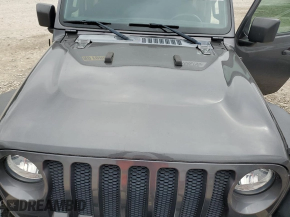 2018 Jeep Wrangler Sport S с VIN 1C4GJXAG7JW168958, выставлен на аукционе Copart как лот 41686755 с пробегом 63 247 миль миль и Списание • Salvage title. История ставок и продаж доступна на DreamBid. Изображение 11.