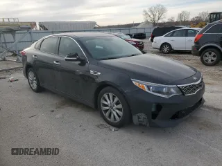 2016 Kia Optima EX z VIN 5XXGU4L30GG058389, wystawiony jako Copart lot #49993295 z przebiegiem 78 445 mil mil oraz Szkoda całkowita • Salvage title. Historia ofert i sprzedaży dostępna na DreamBid. Obrazek 4.