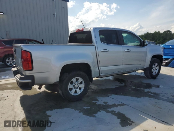 2020 Chevrolet Colorado 2WD Work Truck with VIN 1GCGSBEA0L1199572, listed as a Copart auction lot 58326225 with 185,498 mi miles and Salvage title. Bid and sale history available at DreamBid. Image 3.