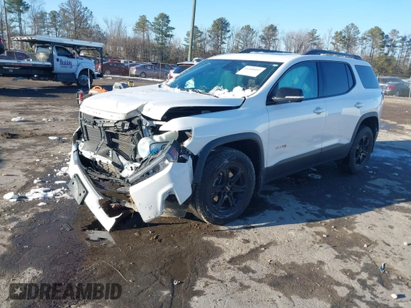 2021 GMC Acadia AT4 with VIN 1GKKNLLS5MZ124120, listed as a IAAI auction lot 41260497 with 50,672 mi miles and . Bid and sale history available at DreamBid. Image 17.