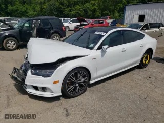 2017 Audi A7 Prestige with VIN WAU22AFC1HN042800, listed as a Copart auction lot 59499143 with 72,767 mi miles. Bid and sale history available at carsss.com. Image 1.