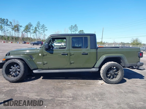 2022 Jeep Gladiator High Altitude with VIN 1C6HJTFG3NL141891, listed as a IAAI auction lot 41738578 with 38,133 mi miles and . Bid and sale history available at DreamBid. Image 13.