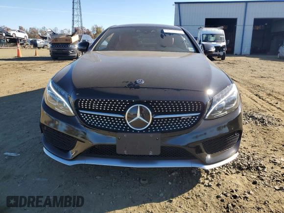 2018 Mercedes-Benz C 43 AMG with VIN WDDWJ6EB6JF627388, listed as a Copart auction lot 77531744 with 72,643 mi miles and Salvage Title. Bid and sale history available at DreamBid. Image 5.