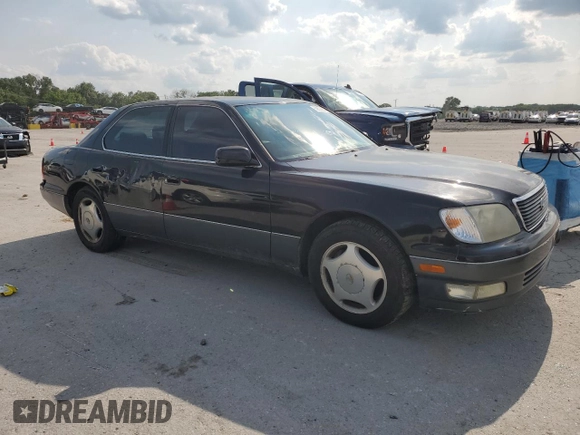 1999 Lexus LS 400 z VIN JT8BH28F7X0154767, wystawiony jako Copart lot #59838805 z przebiegiem 205 710 mil mil oraz Szkoda całkowita • Salvage title. Historia ofert i sprzedaży dostępna na DreamBid. Obrazek 4.