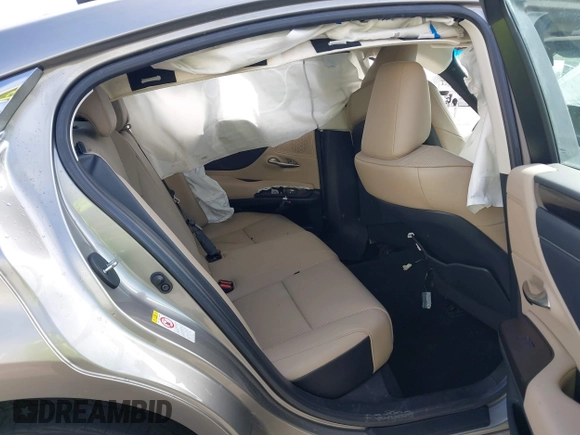 2019 Lexus ES with VIN 58ABZ1B15KU025163, listed as a IAAI auction lot 41890309 with 1 mi miles. Bid and sale history available at carsss.com. Image 8.