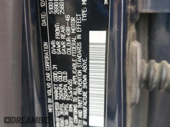 2015 Volvo XC70 T5 Drive-E Premier with VIN YV440MBK6F1221559, listed as a Copart auction lot 54736165 with 187,520 mi miles and Clean Title. Bid and sale history available at DreamBid. Image 13.