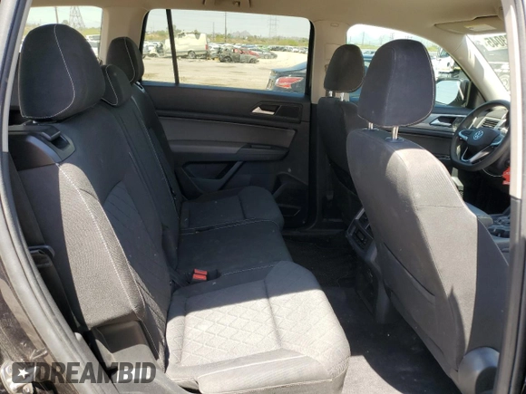 2021 Volkswagen Atlas S with VIN 1V2AP2CA2MC572965, listed as a Copart auction lot 58423045 with 87,765 mi miles and Salvage title. Bid and sale history available at DreamBid. Image 10.