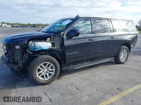 2023 Chevrolet Suburban LT with VIN 1GNSKCKD7PR390516, listed as a IAAI auction lot 41640622 with 42,803 mi miles and . Bid and sale history available at DreamBid. Image 2.