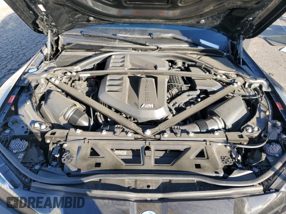 2023 BMW M4 Competition with VIN WBS33AZ09PCM29443, listed as a Copart auction lot 83428514 with 0 mi miles and Salvage Title. Bid and sale history available at carsss.com. Image 12.