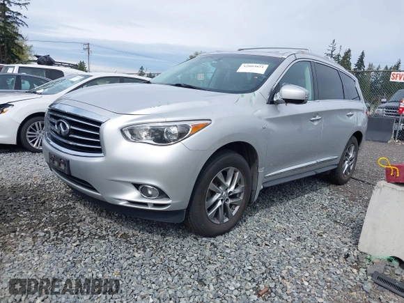 2014 Infiniti QX60 with VIN 5N1AL0MMXEC531216, listed as a IAAI auction lot 42003851 with 91,232 mi miles and . Bid and sale history available at DreamBid. Image 17.