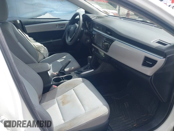 2016 Toyota Corolla L with VIN 2T1BURHEXGC580682, listed as a IAAI auction lot 42115397 with 109,601 mi miles and . Bid and sale history available at DreamBid. Image 5.