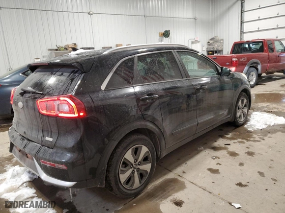 2018 Kia Niro Touring with VIN KNDCE3LC5J5126462, listed as a Copart auction lot 45295955 with 43,609 mi miles and Salvage Title. Bid and sale history available at carsss.com. Image 3.
