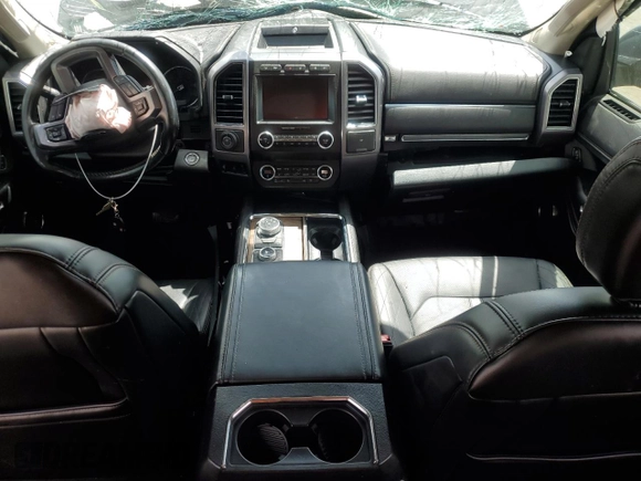 2019 Ford Expedition Max Platinum with VIN 1FMJK1MT4KEA48076, listed as a Copart auction lot 51675835 with 121,060 mi miles and Non repairable. Bid and sale history available at DreamBid. Image 8.