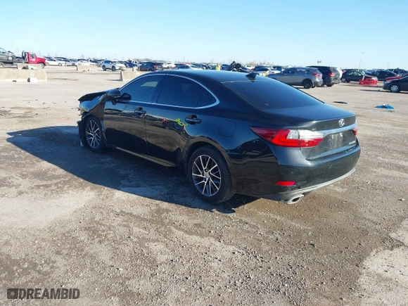 2016 Lexus ES 350 with VIN JTHBK1GG6G2222180, listed as a IAAI auction lot 41206605 with 63,983 mi miles. Bid and sale history available at carsss.com. Image 3.