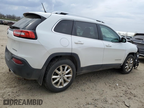 2015 Jeep Cherokee Limited z VIN 1C4PJMDS3FW511528, wystawiony jako Copart lot #54395845 z przebiegiem 167 643 mil mil oraz Czysty tytuł • Clean title. Historia ofert i sprzedaży dostępna na DreamBid. Obrazek 3.