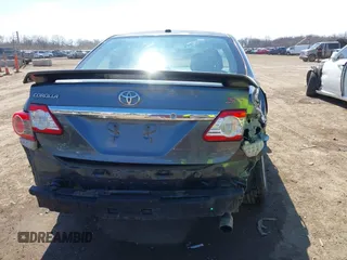 2011 Toyota Corolla L with VIN 2T1BU4EE2BC698659, listed as a IAAI auction lot 41883363 with 191,298 mi miles. Bid and sale history available at carsss.com. Image 6.