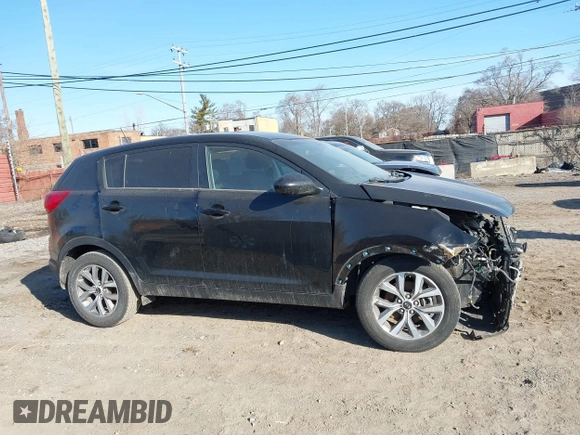 2015 Kia Sportage LX with VIN KNDPB3AC8F7761989, listed as a IAAI auction lot 41787389 with 31,706 mi miles and . Bid and sale history available at DreamBid. Image 13.